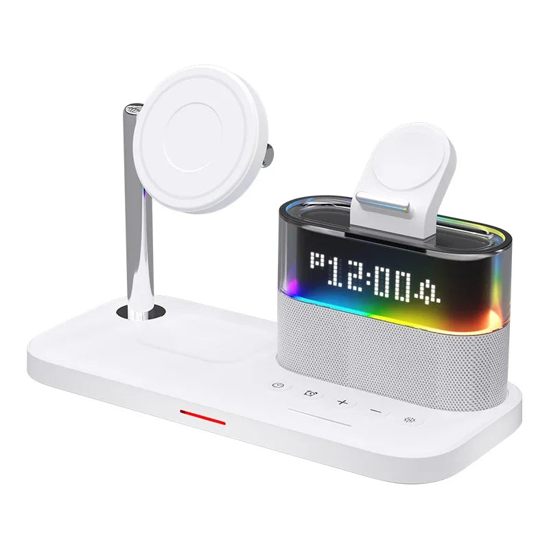 Wireless Charging Station: 5-in-1 iPhone, Watch, AirPods