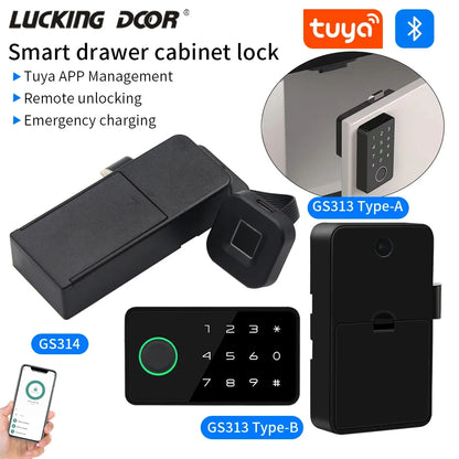 Tuya Smart Fingerprint Cabinet Lock