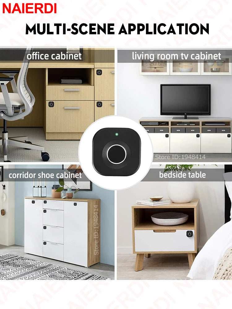 Smart Fingerprint Cabinet Lock